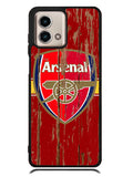 Arsenal Logo In The Wood Motorola Moto G Stylus 5G 2023 Case