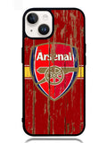 Arsenal Logo In The Wood iPhone 14 Case BLN3870