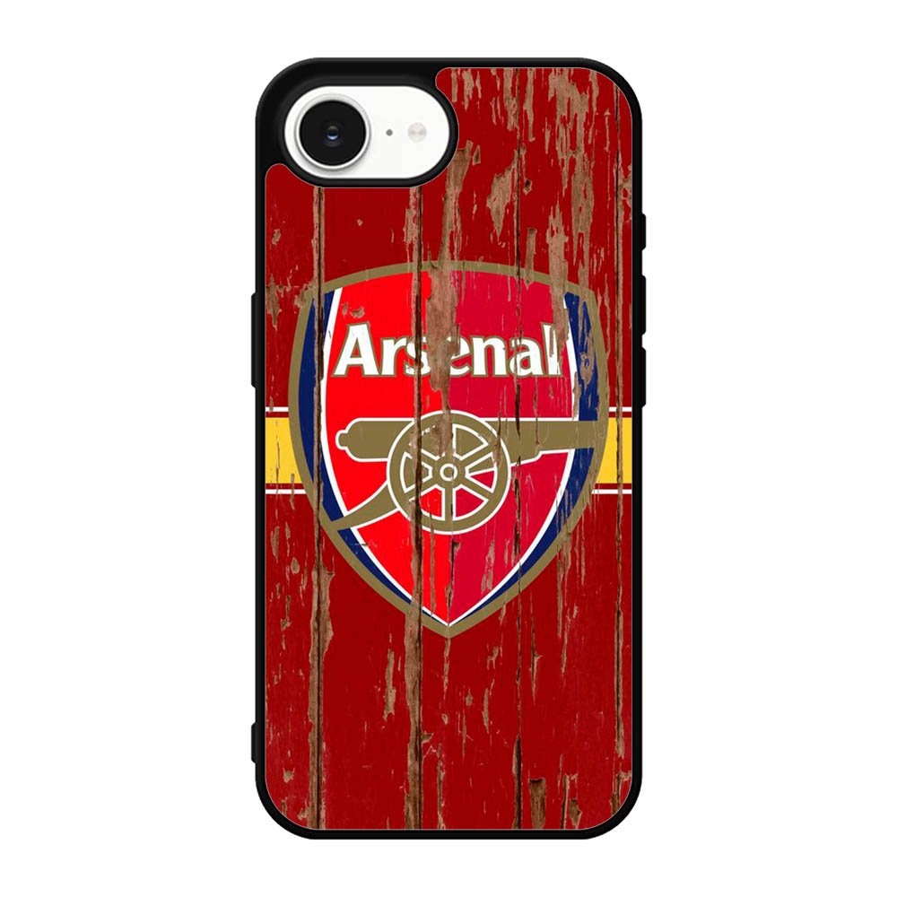 Arsenal Logo In The Wood iPhone 17e Case