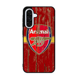Arsenal Logo In The Wood Samsung Galaxy A36 Case DC5562