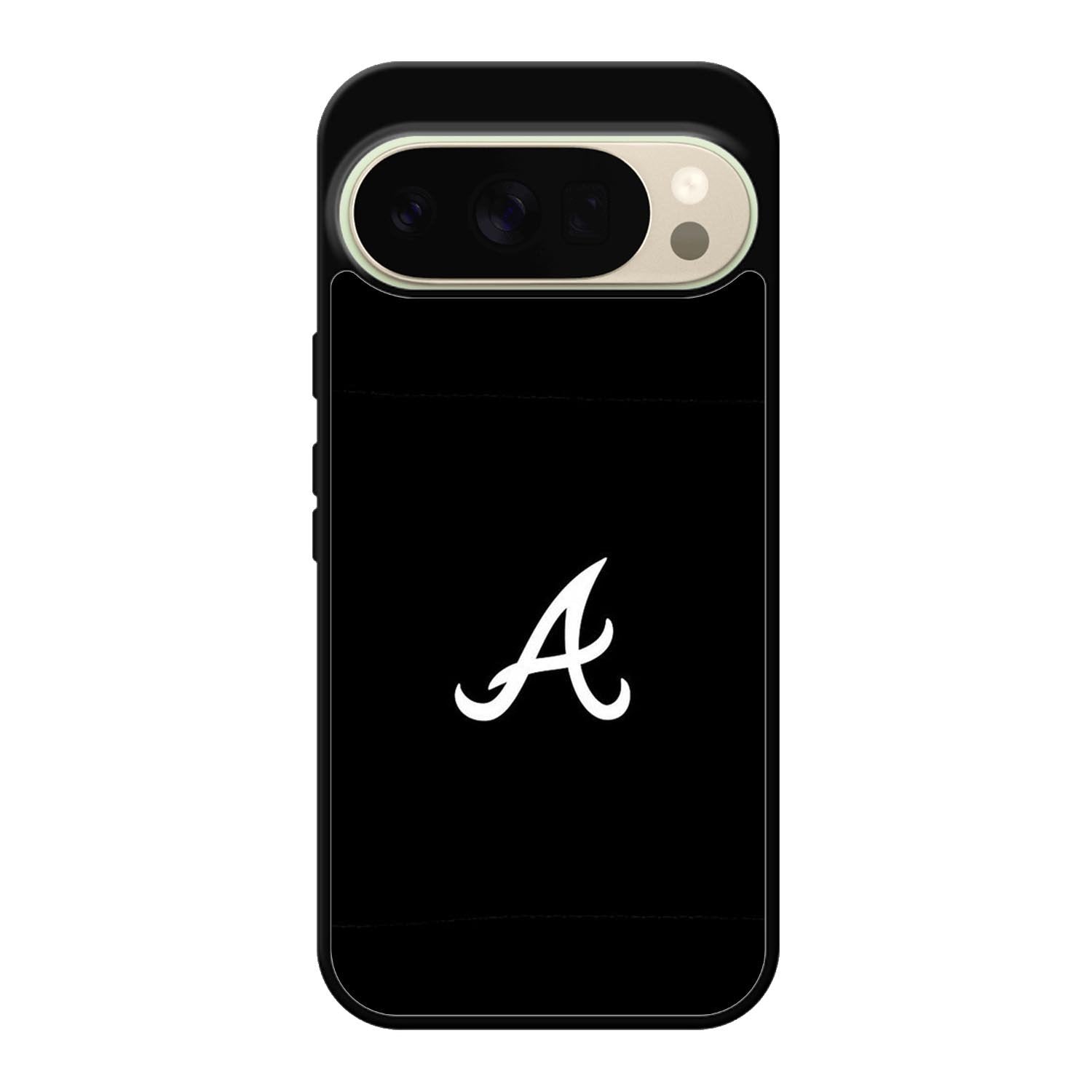 Atlanta braves logo black Google Pixel 10 Pro Case