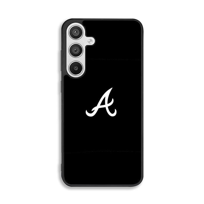 Atlanta braves logo black Samsung Galaxy A26 Case DC5246