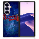 Atlanta Braves Wallpaper Samsung Galaxy Z Fold 7 Case DC0105