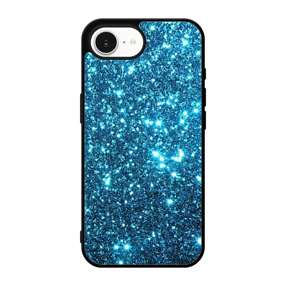Blue bling sparkling sparkles iPhone 17e Case