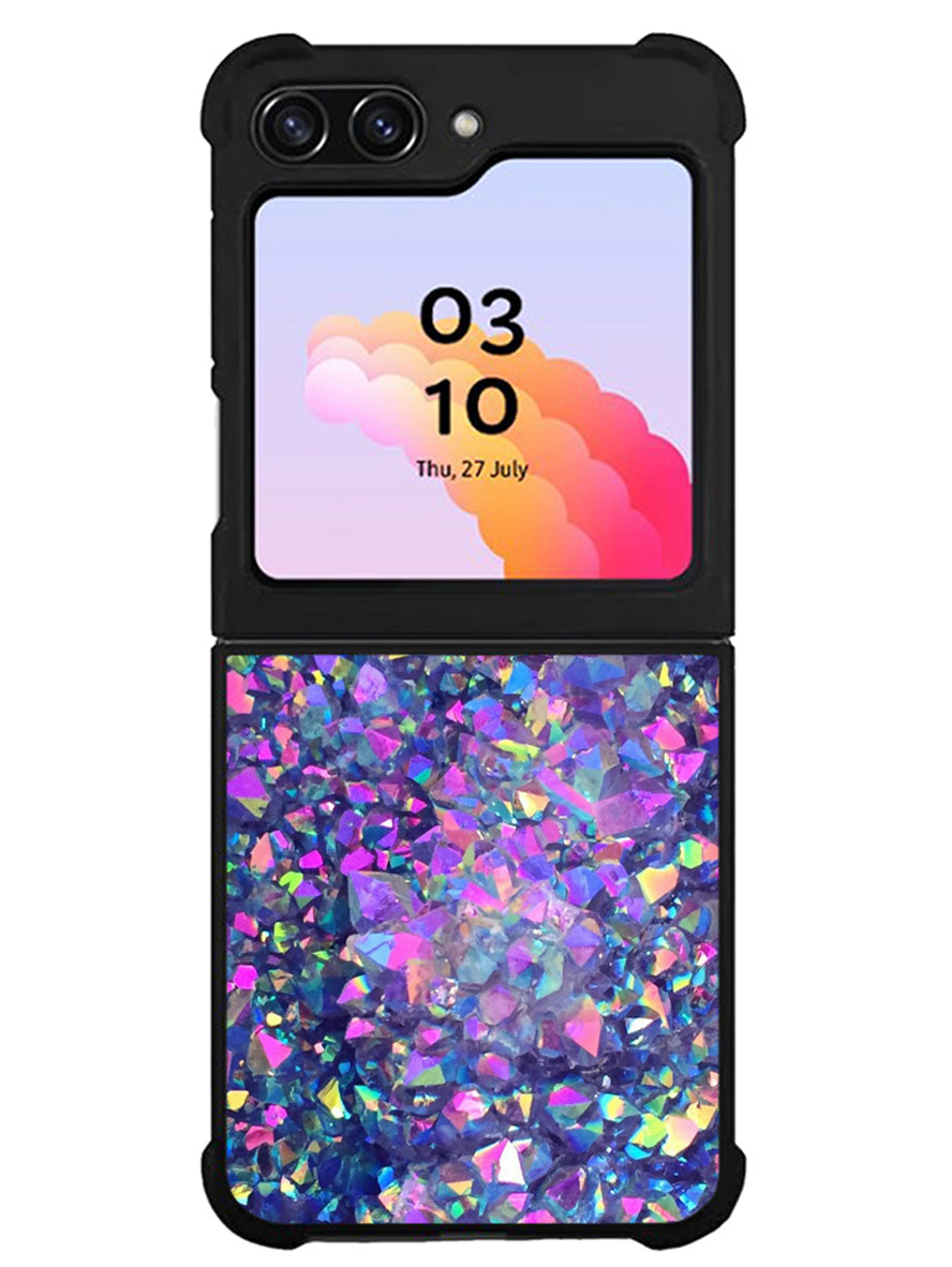 Diamond Stone and Glitter Samsung Galaxy Z Flip 5 5G 2023 Case