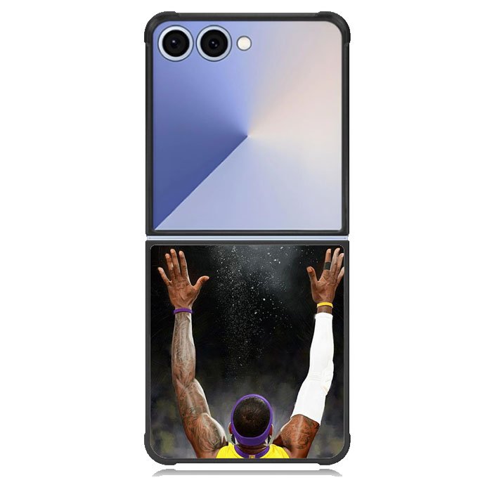 Lebron James Powder Lakers Samsung Galaxy Z Flip 7 Case DC1012