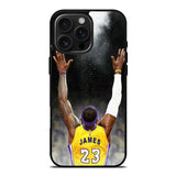 Lebron James Powder Lakers iPhone 16 Pro Max Case DC1012