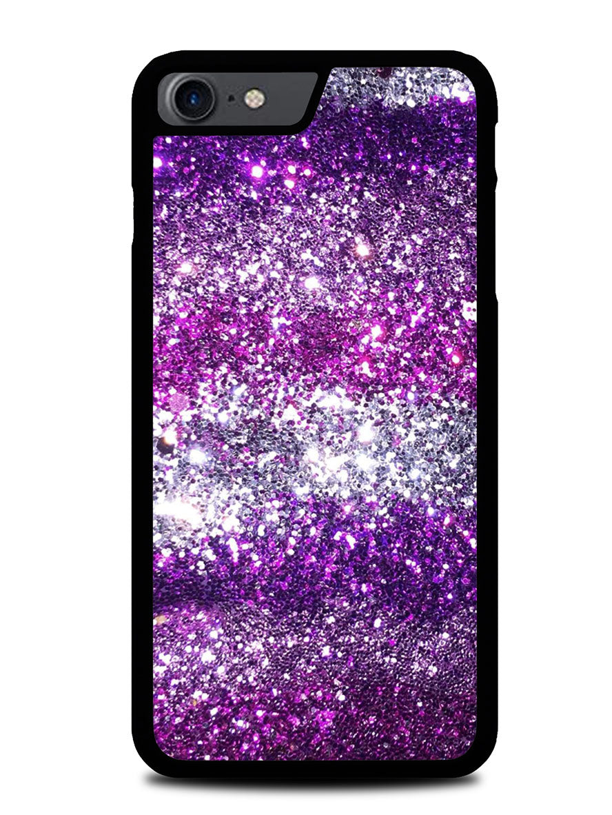 Pink Purple Silver Bling Sparkling Sparkles iPhone SE 2nd Generation 2020 Case BLN1119