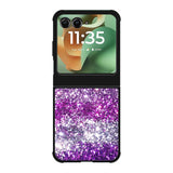 Pink Purple Silver Bling Sparkling Sparkles Motorola Moto RAZR 2025 Case