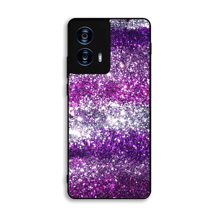 Pink Purple Silver Bling Sparkling Sparkles Motorola Moto G Power 5G 2024 Case DC2540