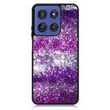 Pink Purple Silver Bling Sparkling Sparkles Motorola Moto G Stylus 5G 2025 DC1437