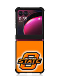 Oklahoma State University Motorola Moto Razr Plus 2023 , Moto Razr+ 2023 Case