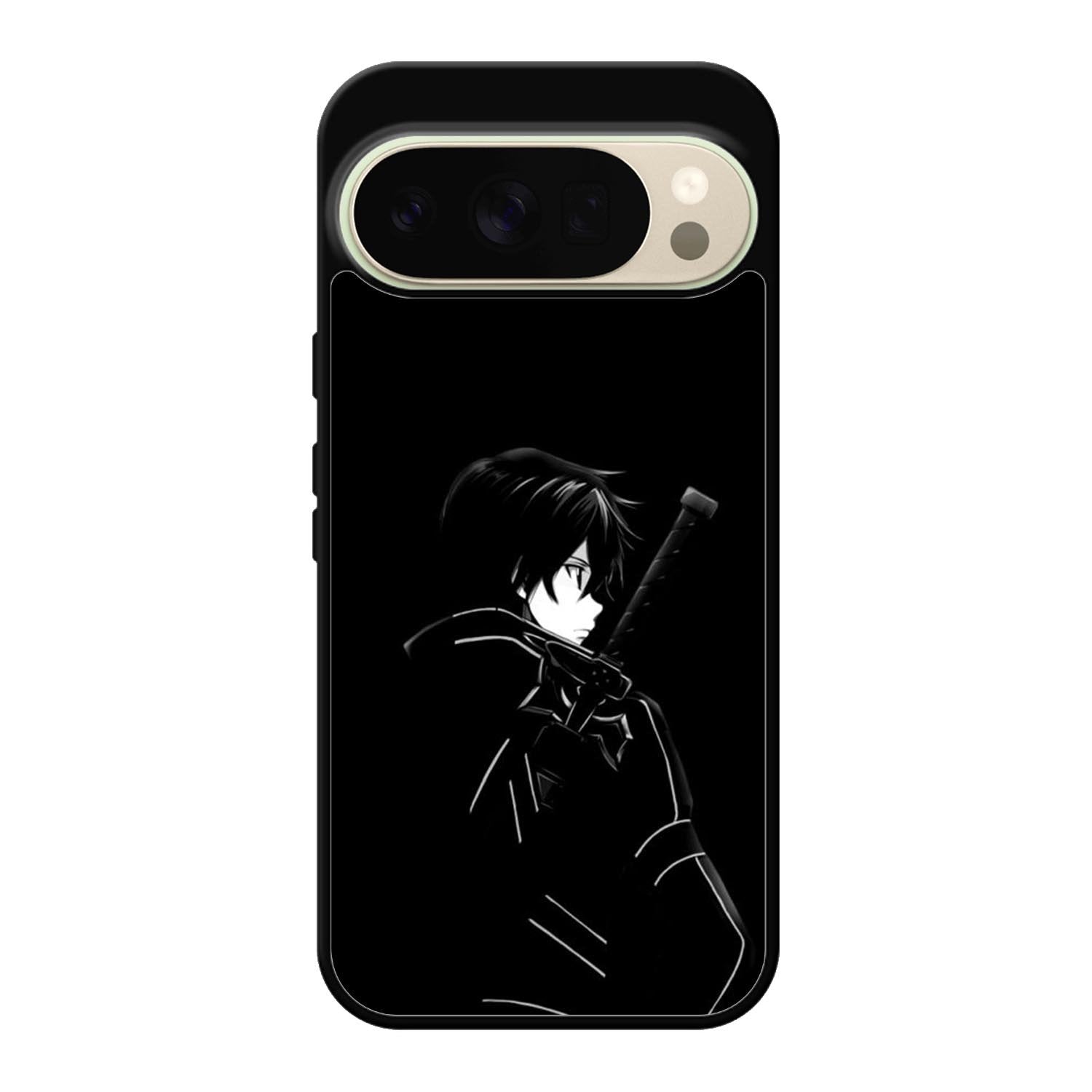 Sword Art Online Kirito Silouete Anime Lovers Google Pixel 10 Pro XL Case