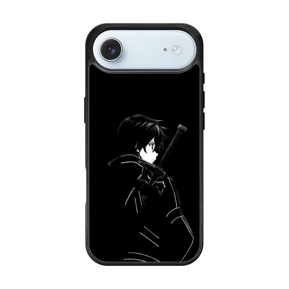 Sword Art Online Kirito Silouete Anime Lovers iPhone Air Case