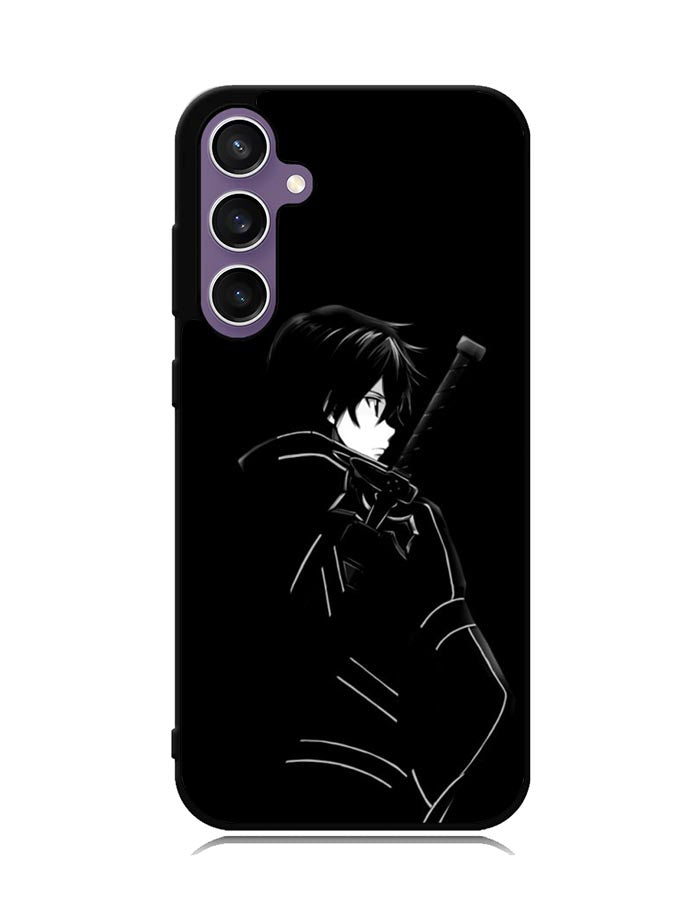 Sword Art Online Kirito Silouete Anime Lovers Samsung Galaxy S23 FE 5G Case