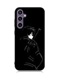 Sword Art Online Kirito Silouete Anime Lovers Samsung Galaxy S23 FE 5G Case