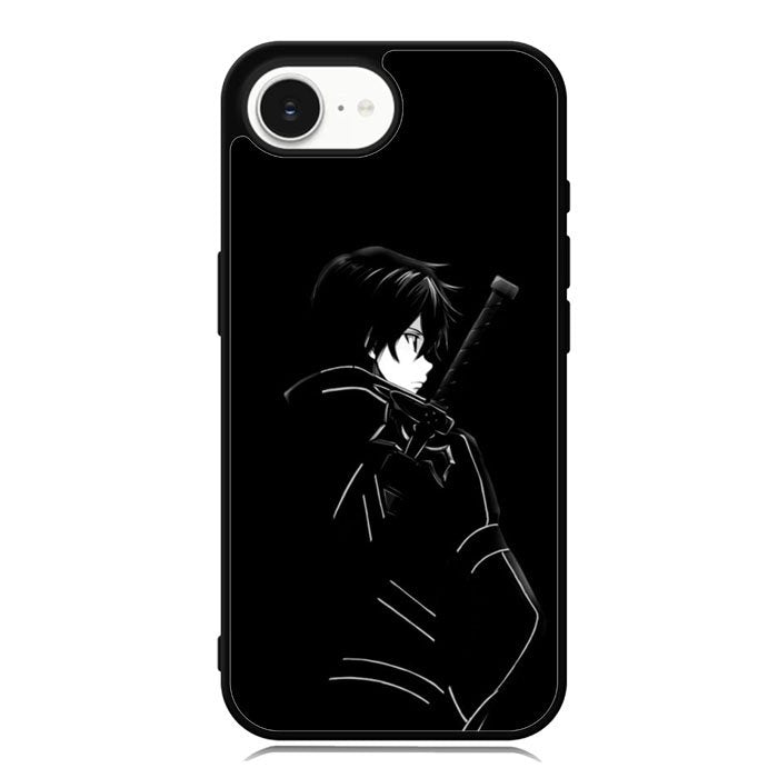 Sword Art Online Kirito Silouete Anime Lovers iPhone 16e Case DC1814
