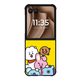BTS BT21 All Characters Motorola Moto RAZR Plus 2025 Case
