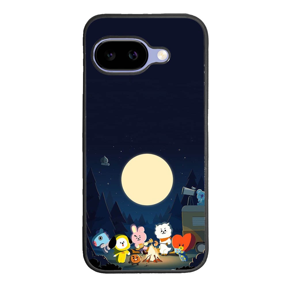 BTS Bt21 Team Camping In Forest Google Pixel 10A Case DC0253