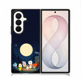 BTS Bt21 Team Camping In Forest Samsung Galaxy Z Fold 8 Ultra Case DC0253