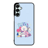 BTS BT21 Blue Texture Samsung Galaxy A16 Case DC6280