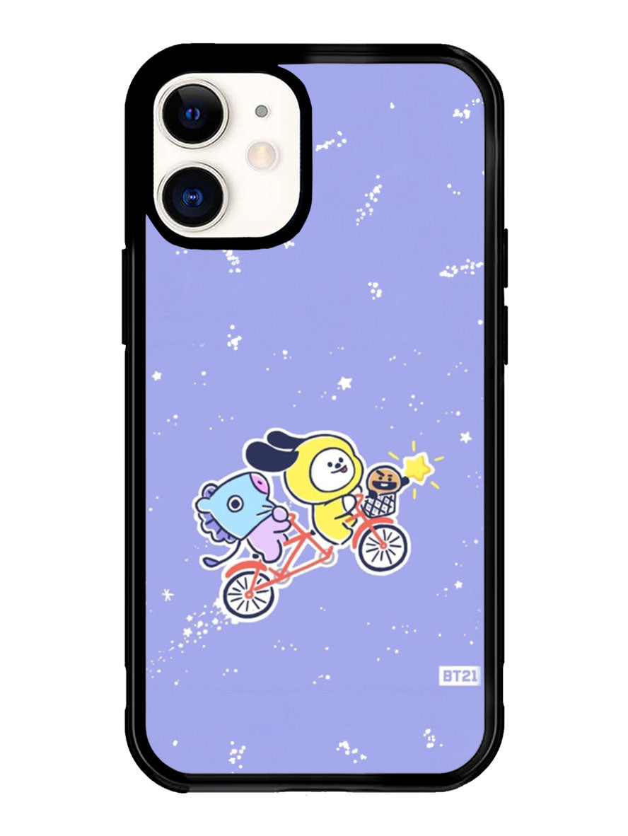 BT21 BTS chimmy mang shooky Jimin iPhone 12 Mini Case