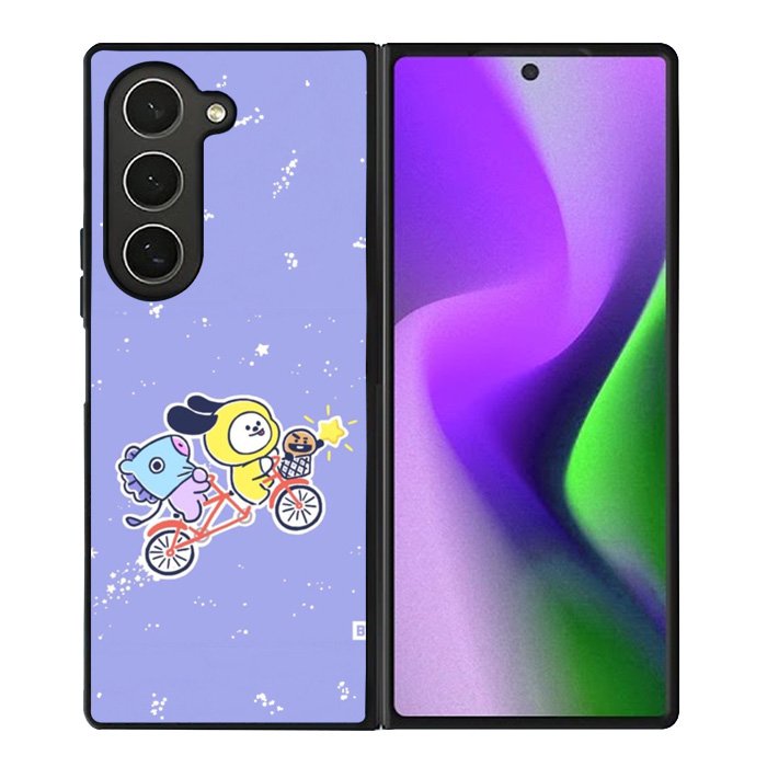 BT21 BTS chimmy mang shooky Jimin Samsung Galaxy Z Fold 6 Case
