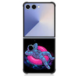 Astro Relax In Space Samsung Galaxy Z Flip 7 Case DC0100