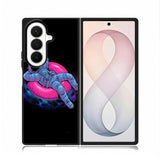 Astro Relax In Space Samsung Galaxy Z Fold 8 Ultra Case DC0100