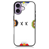 Kaws X Elmo iPhone 16 Case DC0984