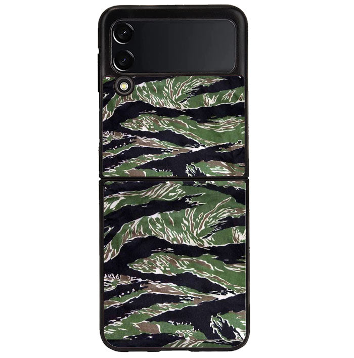 Vietnam Tiger Stripe Camo Samsung Galaxy Z Flip 4 5G 2022 Case