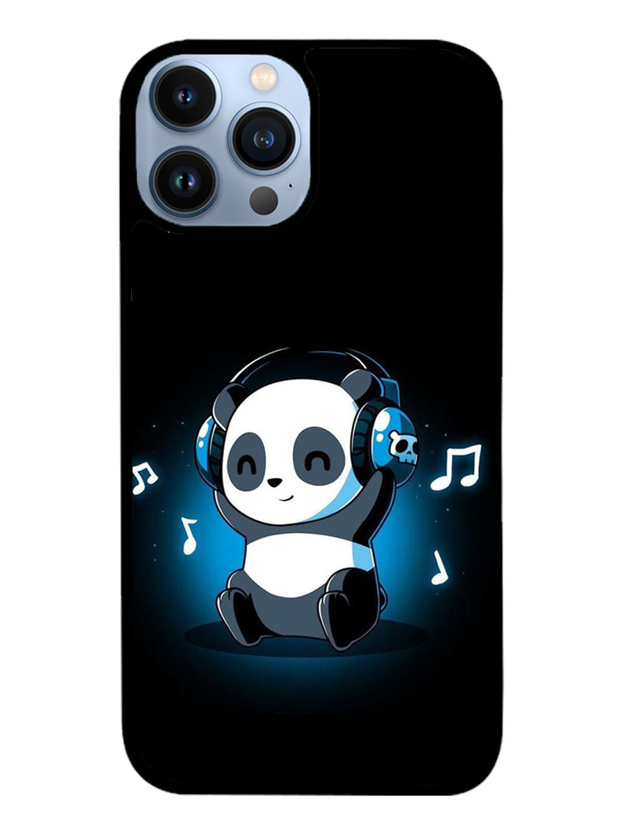 Panda Cute Music iPhone 13 Pro Case BLN7335