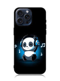 Panda Cute Music iPhone 15 Pro Case BLN2920