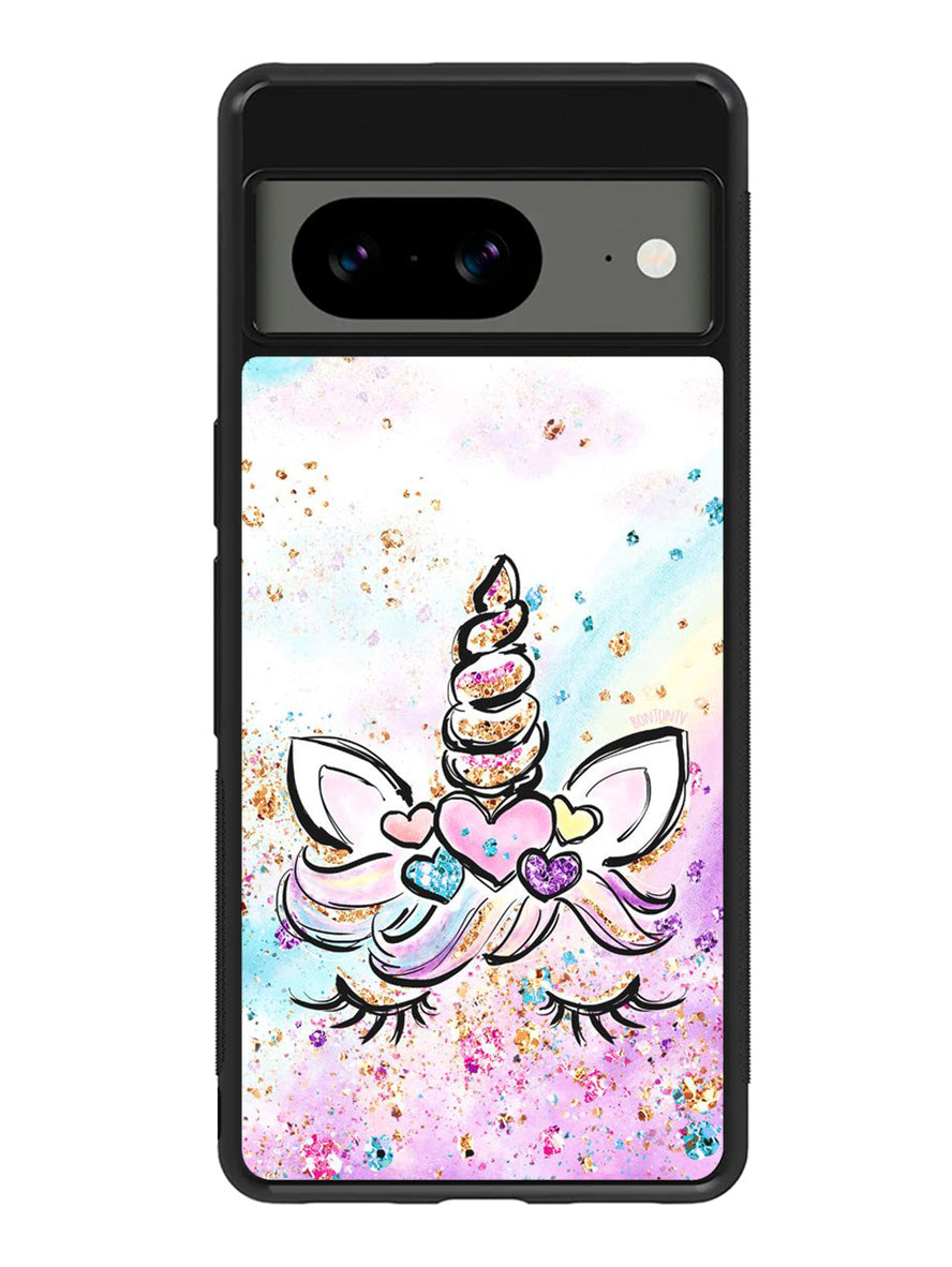 Cute Unicorn Sparkling Google Pixel 8 Case