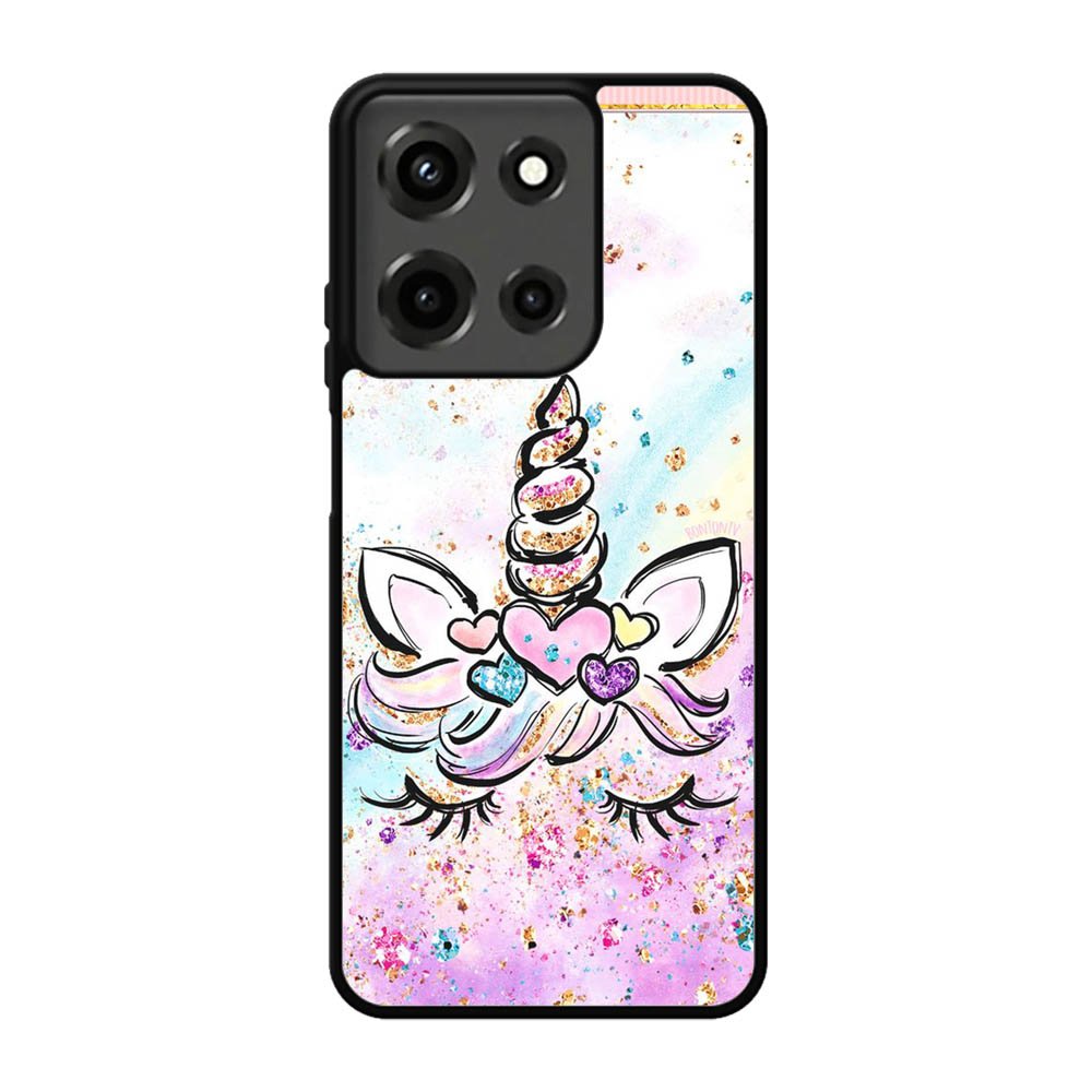 Cute Unicorn Sparkling Motorola Moto G 5G 2025 Case DC1466