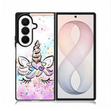 Cute Unicorn Sparkling Samsung Galaxy Z Fold 8 Ultra Case DC0419