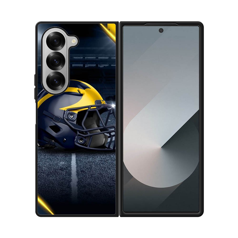 Michigan Wolverines Football 1st Samsung Galaxy Z Fold 7 5G Case