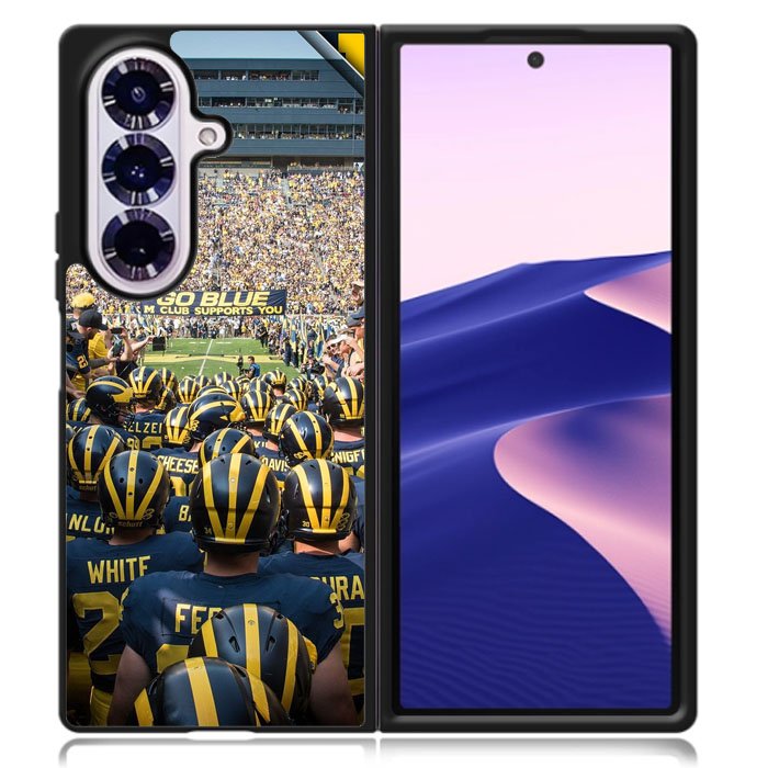 Michigan Wolverines Samsung Galaxy Z Fold 7 Case DC1159