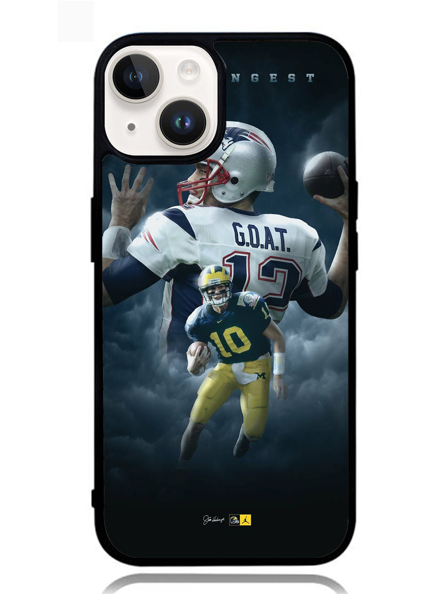 Tom brady the goat Michigan This Is Michigan iPhone 14 Plus Case BLN0225