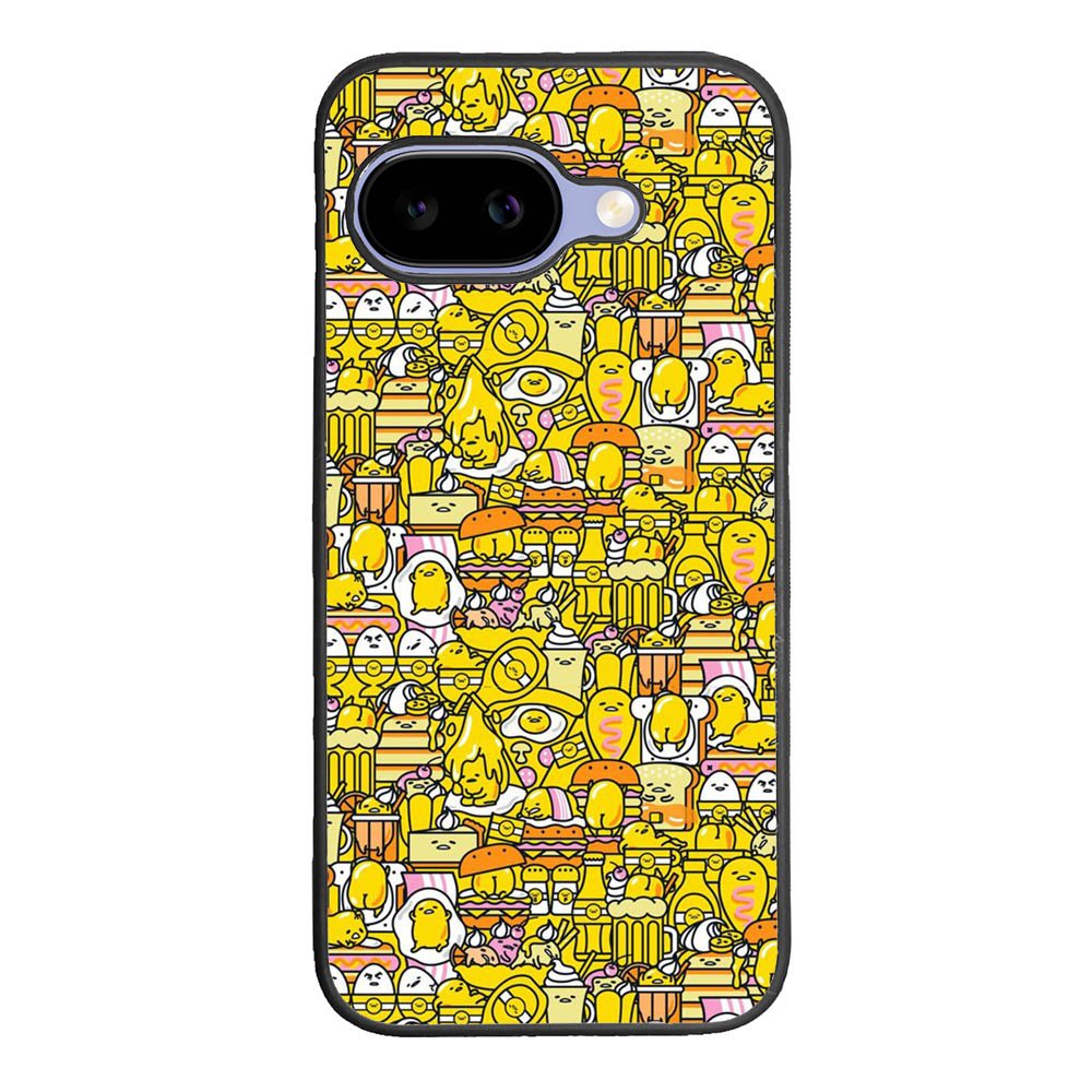 The Gudetama Pattern Google Pixel 10A Case