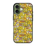 The Gudetama Pattern iPhone 17 Case