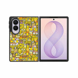 The Gudetama Pattern Samsung Galaxy Z Fold 8 Case