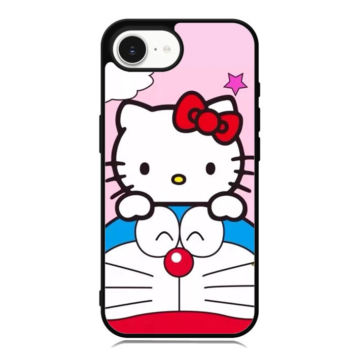 Doraemon And Hello Kitty Love iPhone 16e Case DC0546