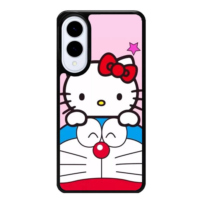 Doraemon And Hello Kitty Love Samsung Galaxy S25 Edge DC0546