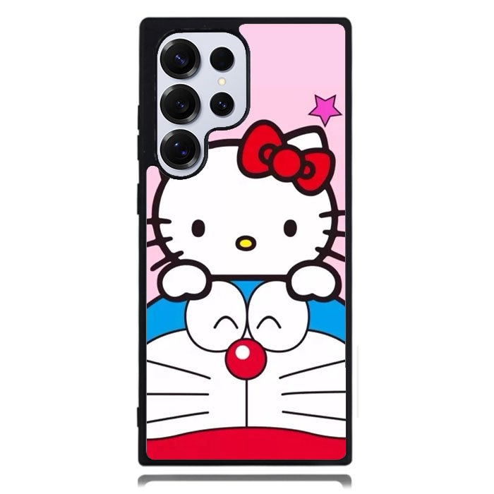 Doraemon And Hello Kitty Love Samsung Galaxy S24 Ultra Case DC0546