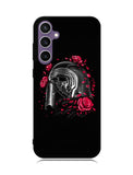 Star Wars Kylo Ren Helmet and Roses Samsung Galaxy S23 FE 5G Case