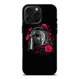Star Wars Kylo Ren Helmet And Roses iPhone 16 Pro Max Case DC1752