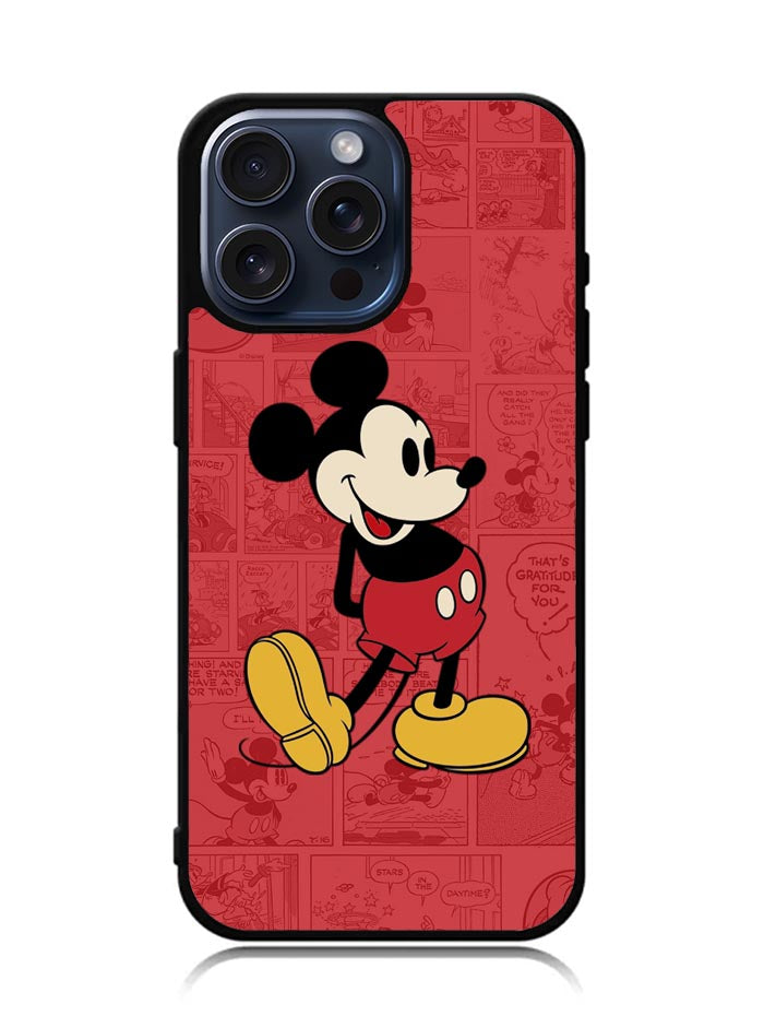 Mickey Mouse Comic iPhone 15 Pro Max Case