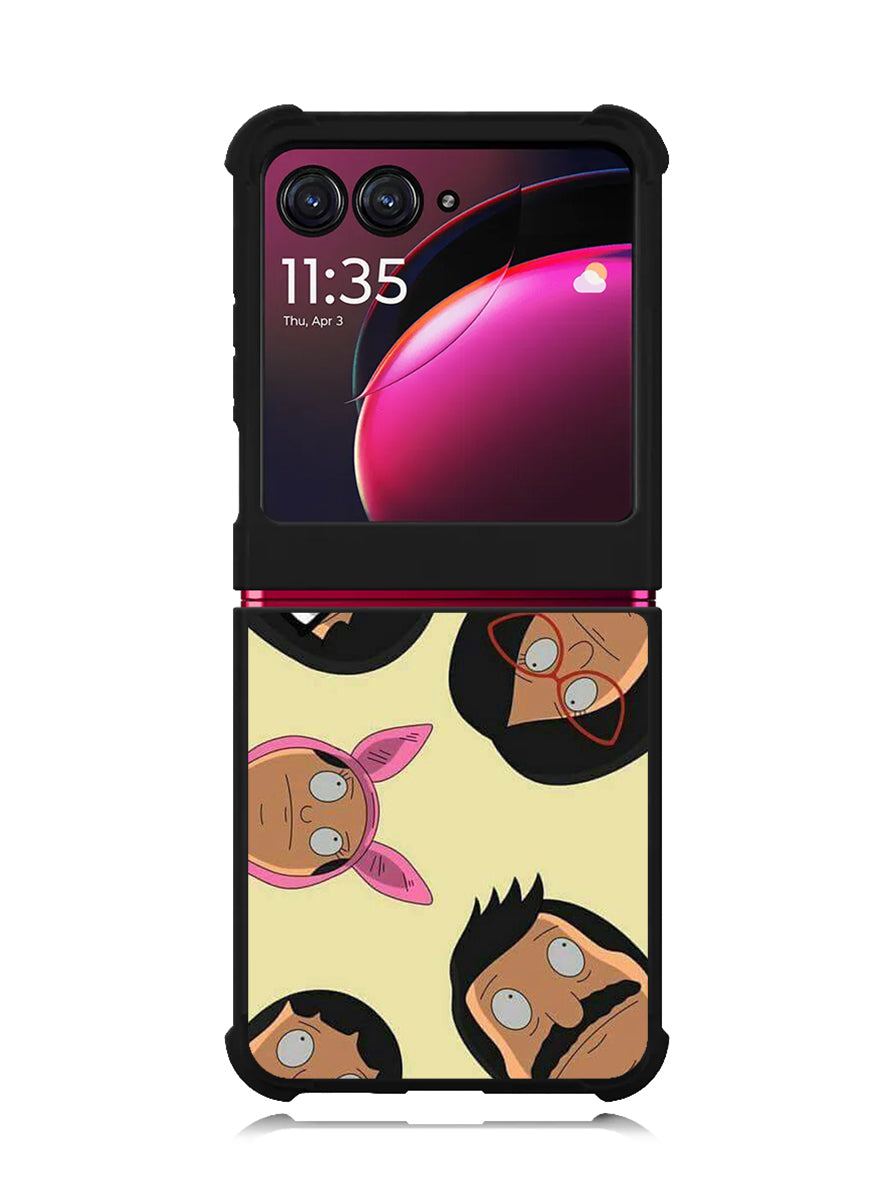 Bobs burger Family Motorola Moto Razr Plus 2023 , Moto Razr+ 2023 Case