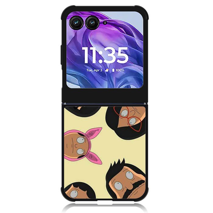 Bobs burger Family Motorola Moto Razr Plus 2024 , Moto Razr+ 2024 Case